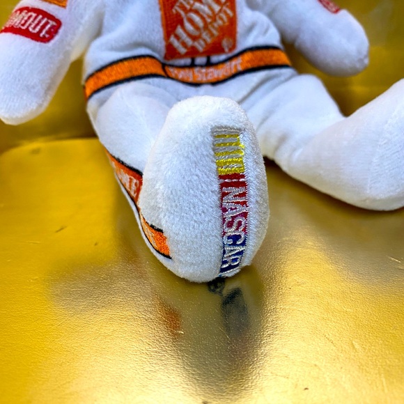 NASCAR TEAM HOME DEPOT 1999 TONY STEWART #20 TEAM SPEED BEANIE BEAR PLUSH 8” - Picture 8 of 10